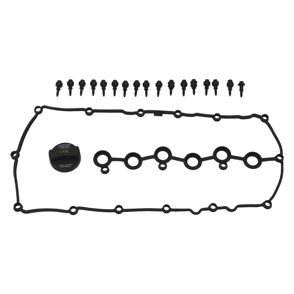 1* Right Aluminum Valve Cover compatibile per Porsche Cayenne 92A 3.6L 03H103429H