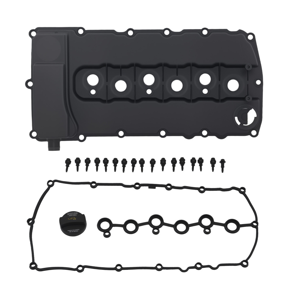 Engine Valve Cover with Gasket compatible for AUDI Q7 3.6L 3597CC  V6 DOHC 2007 - 2010