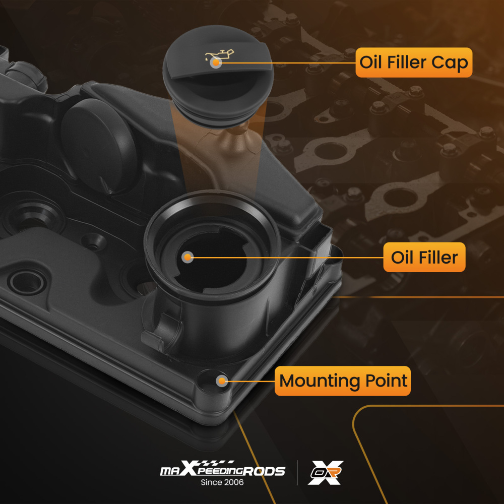 Guarnizione coperchio testata cilindro valvola compatibile per Audi Q3 compatibile per Seat Skoda 03L103469R