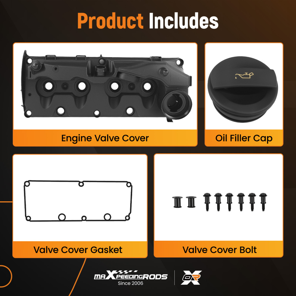 Guarnizione coperchio testata cilindro valvola compatibile per Audi Q3 compatibile per Seat Skoda 03L103469R