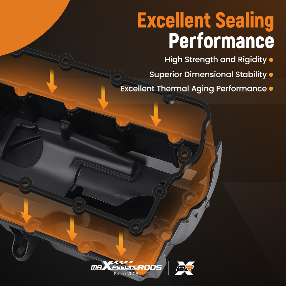 Coperchio della testata del cilindro valvola compatibile per VW Golf 5 Passat B6 compatibile per Audi A3 8P