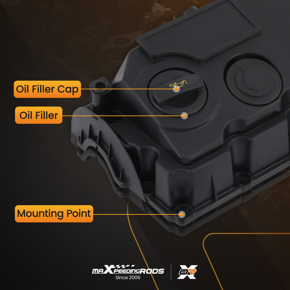 Coperchio della testata del cilindro valvola compatibile per VW Golf 5 Passat B6 compatibile per Audi A3 8P