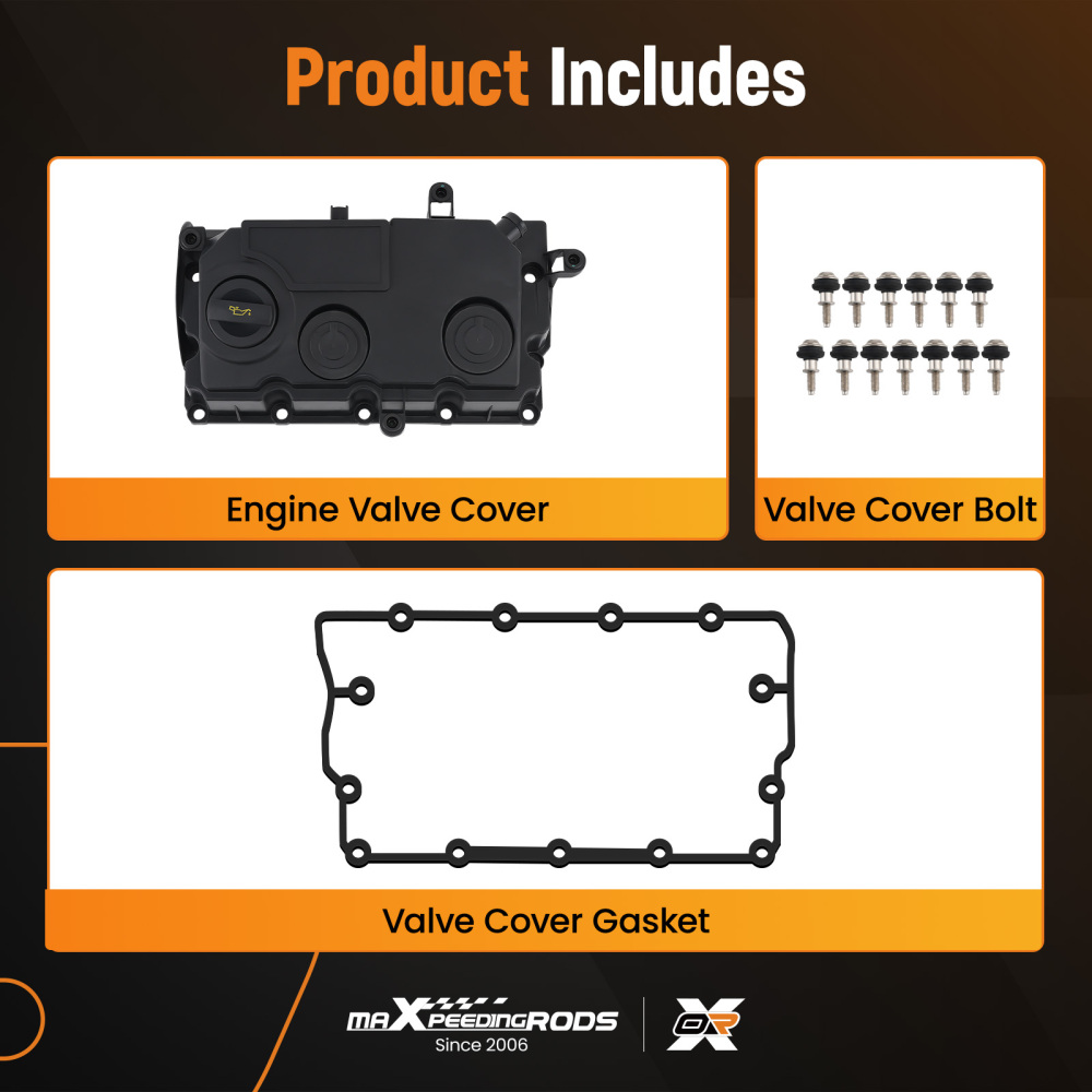 Coperchio della testata del cilindro valvola compatibile per VW Golf 5 Passat B6 compatibile per Audi A3 8P