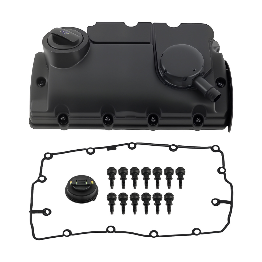 Coperchio valvole, coperchio testata cilindro adatto compatibile per VW T5 Sharan compatibile per Seat 1.9T