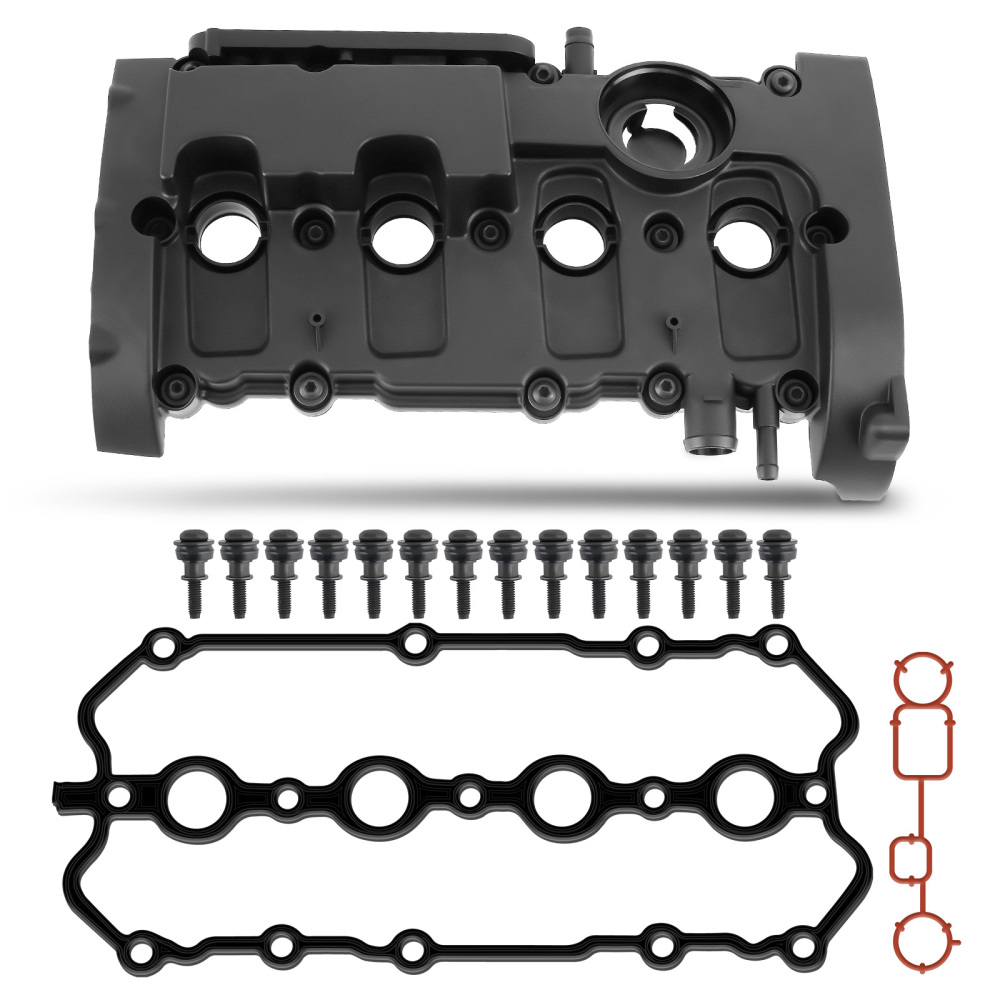 Cylinder Valve Cover compatible for Audi A4 A4 Quattro 2.0L Turbo DOHC 2005-2009 06D103469N