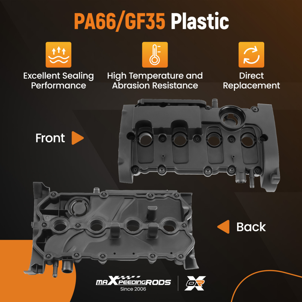 Cylinder Valve Cover compatible for Audi A4 A4 Quattro 2.0L Turbo DOHC 2005-2009 06D103469N