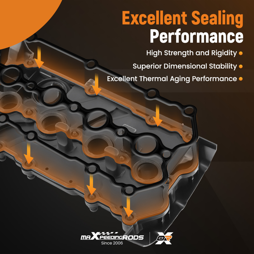 Cylinder Valve Cover compatible for Audi A4 A4 Quattro 2.0L Turbo DOHC 2005-2009 06D103469N