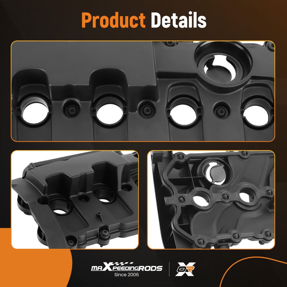 Cylinder Valve Cover compatible for Audi A4 A4 Quattro 2.0L Turbo DOHC 2005-2009 06D103469N