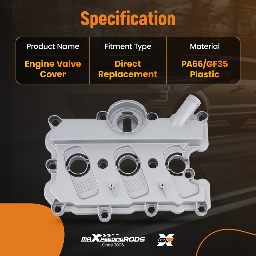 Engine Valve Cover w/ Gasket Kit compatible for Audi A4 A5 Q7 S4 S5 compatible for VW Touareg 06E103471N