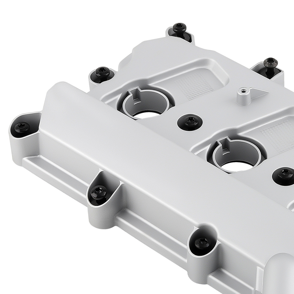 Right Valve Cover w/ Gasket compatible for Audi A4 A5 A6 Quattro compatible for VW Touareg V6 3.0L 08-17