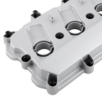 Right Valve Cover w/ Gasket compatible for Audi A4 A5 A6 Quattro compatible for VW Touareg V6 3.0L 08-17