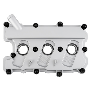 Right Valve Cover w/ Gasket compatible for Audi A4 A5 A6 Quattro compatible for VW Touareg V6 3.0L 08-17