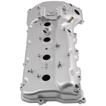 Aluminum Engine Valve Cover compatible for Lexus LX570 5.7L 2008-2021 1120238011 Silver