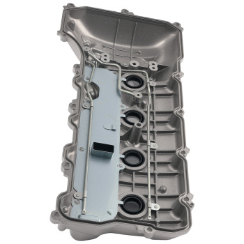 Aluminum Engine Valve Cover compatible for Lexus LX570 5.7L 2008-2021 1120238011 Silver