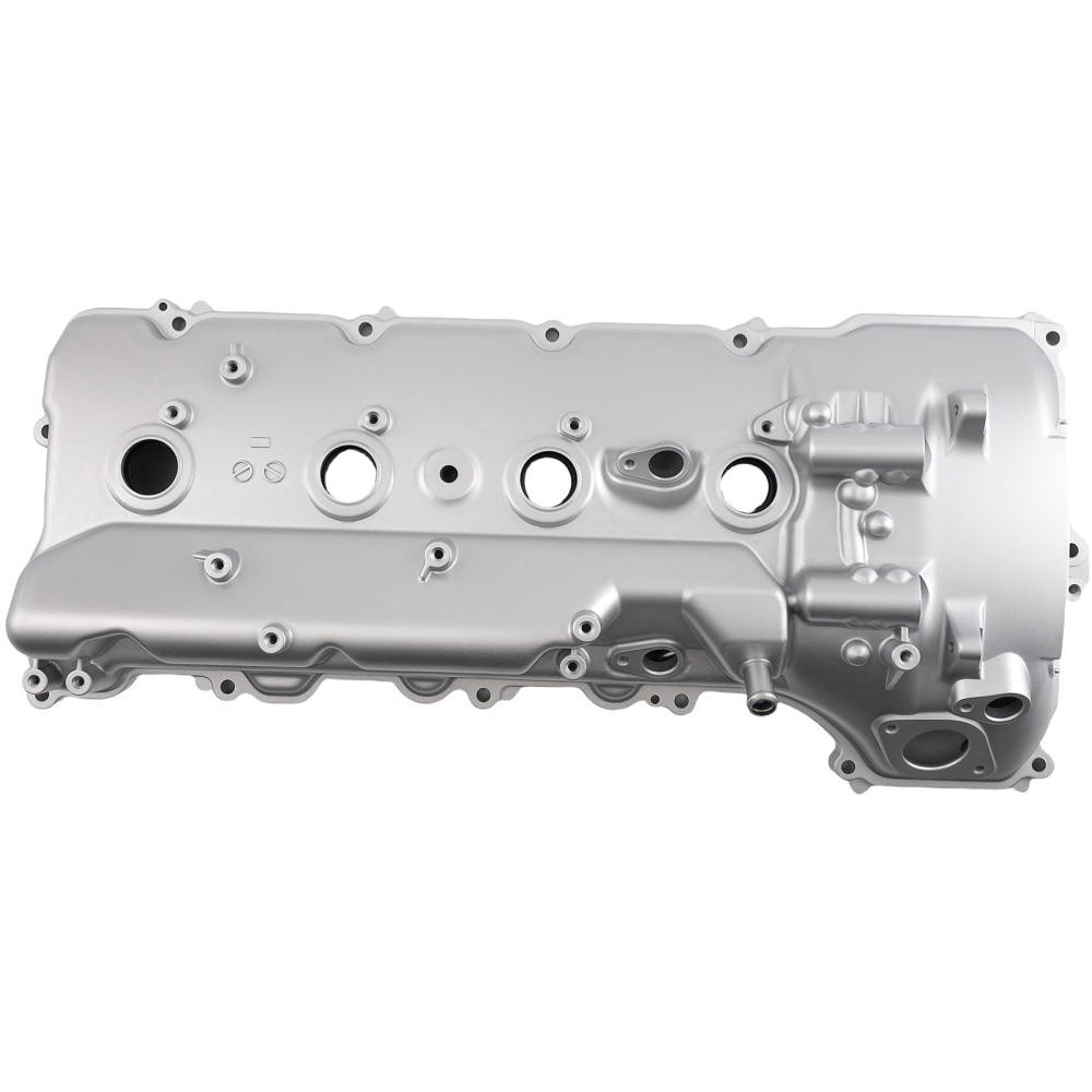 Aluminum Engine Valve Cover compatible for Lexus LX570 5.7L 2008-2021 1120238011 Silver