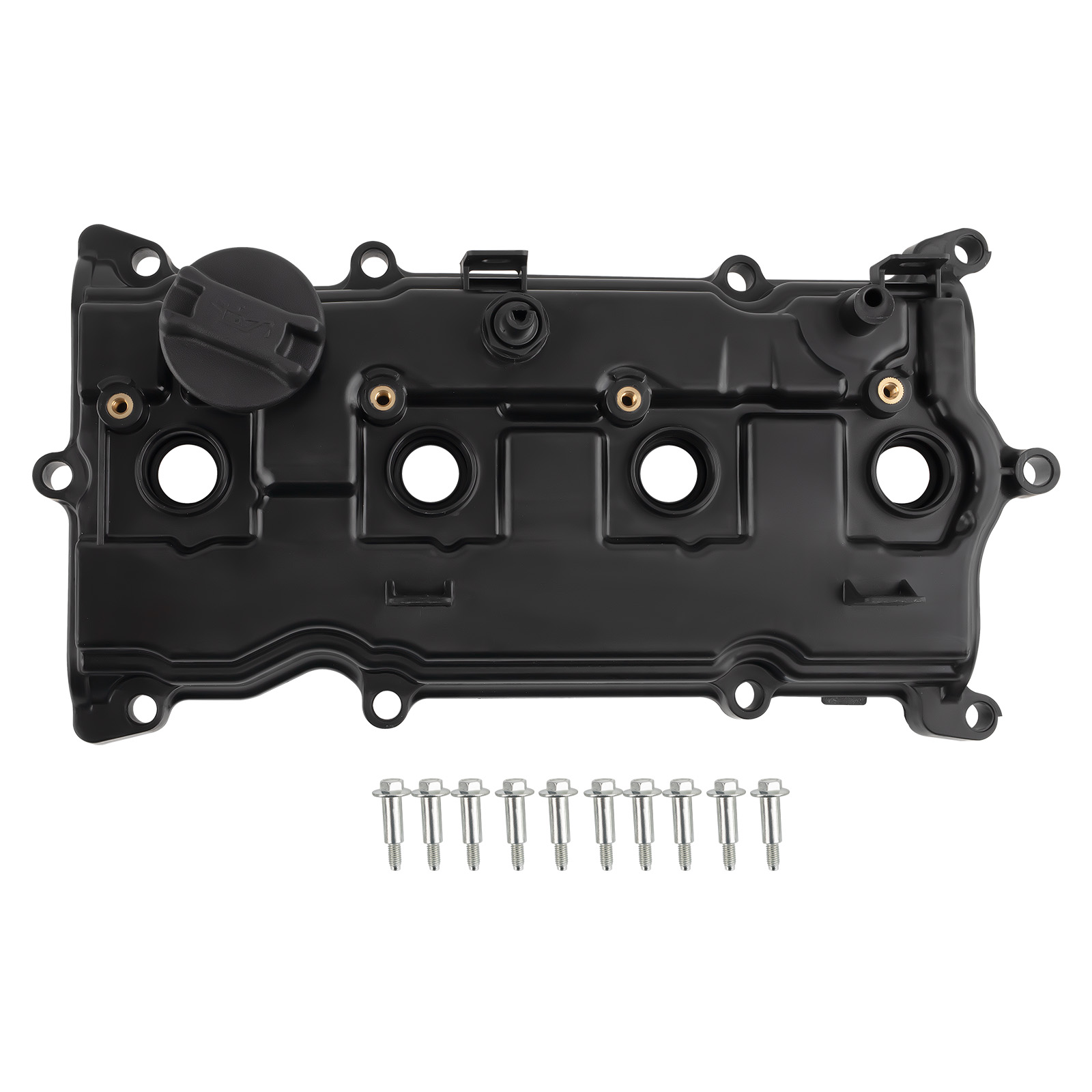 Valve Cover w/ Gasket BoltOil Cap compatible for Infiniti QX60 compatible for Nissan Altima 14-17 2.5L