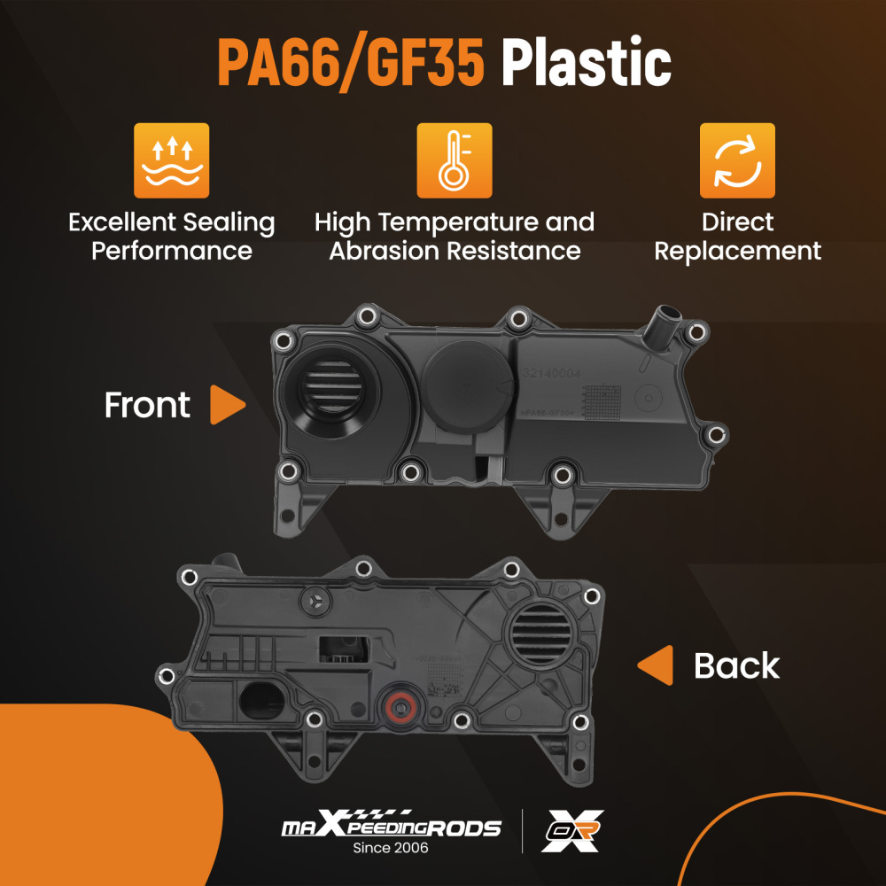 PCV Valve Oil Trap Cover w/Gasket compatible for Volvo XC40 S60 V60 2015-2020 31316184