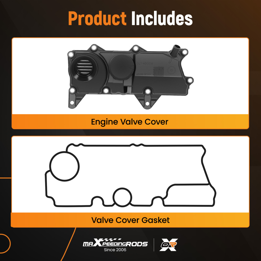 PCV Valve Oil Trap Cover w/Gasket compatible for Volvo XC40 S60 V60 2015-2020 31316184
