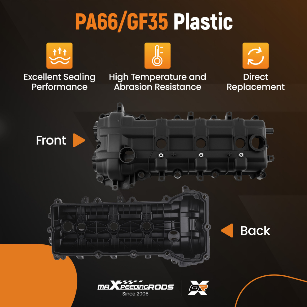 Left Engine Valve Cover compatible for Chrysler Dodge Jeep Ram 11-19 3.6L 5184069AN