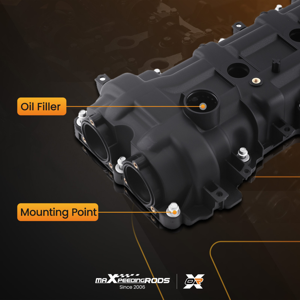 Left Engine Valve Cover compatible for Chrysler Dodge Jeep Ram 11-19 3.6L 5184069AN