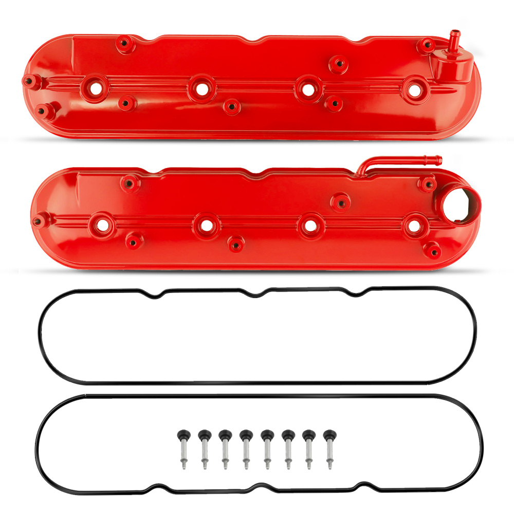 Aluminum Engine Valve Cover compatible for Chevy Silverado GMC Sierra 4.8L 5.3L 5.7L 99-08