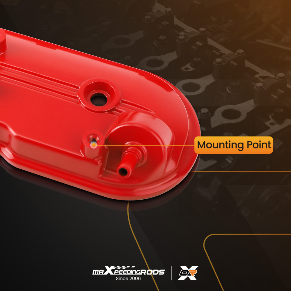 Aluminum Engine Valve Cover compatible for Chevy Silverado GMC Sierra 4.8L 5.3L 5.7L 99-08