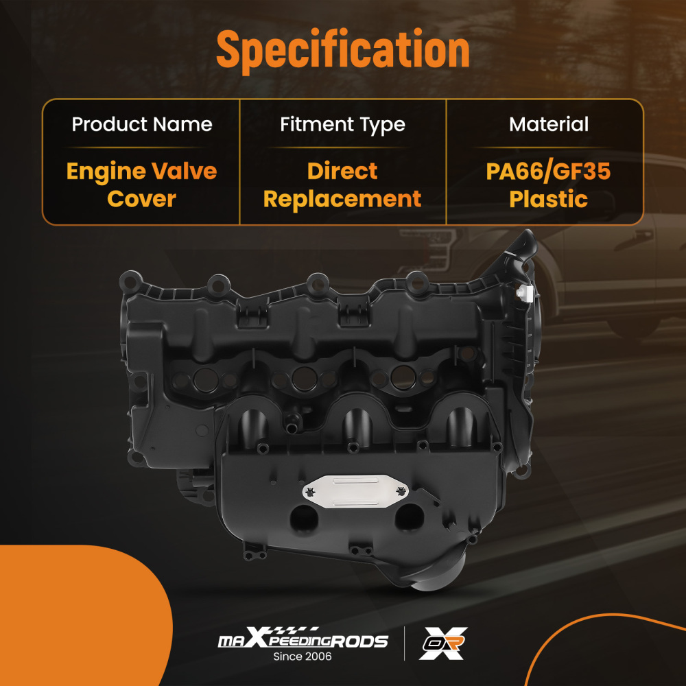 2012 - 2018 compatible for LandRover RangeRover Mk4 3.0L LR057379 LH Inlet Manifold Cam Cover