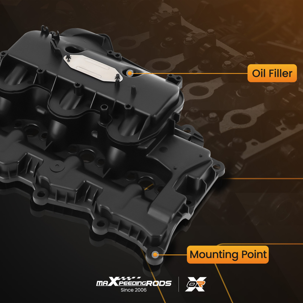 2012 - 2018 compatible for LandRover RangeRover Mk4 3.0L LR057379 LH Inlet Manifold Cam Cover