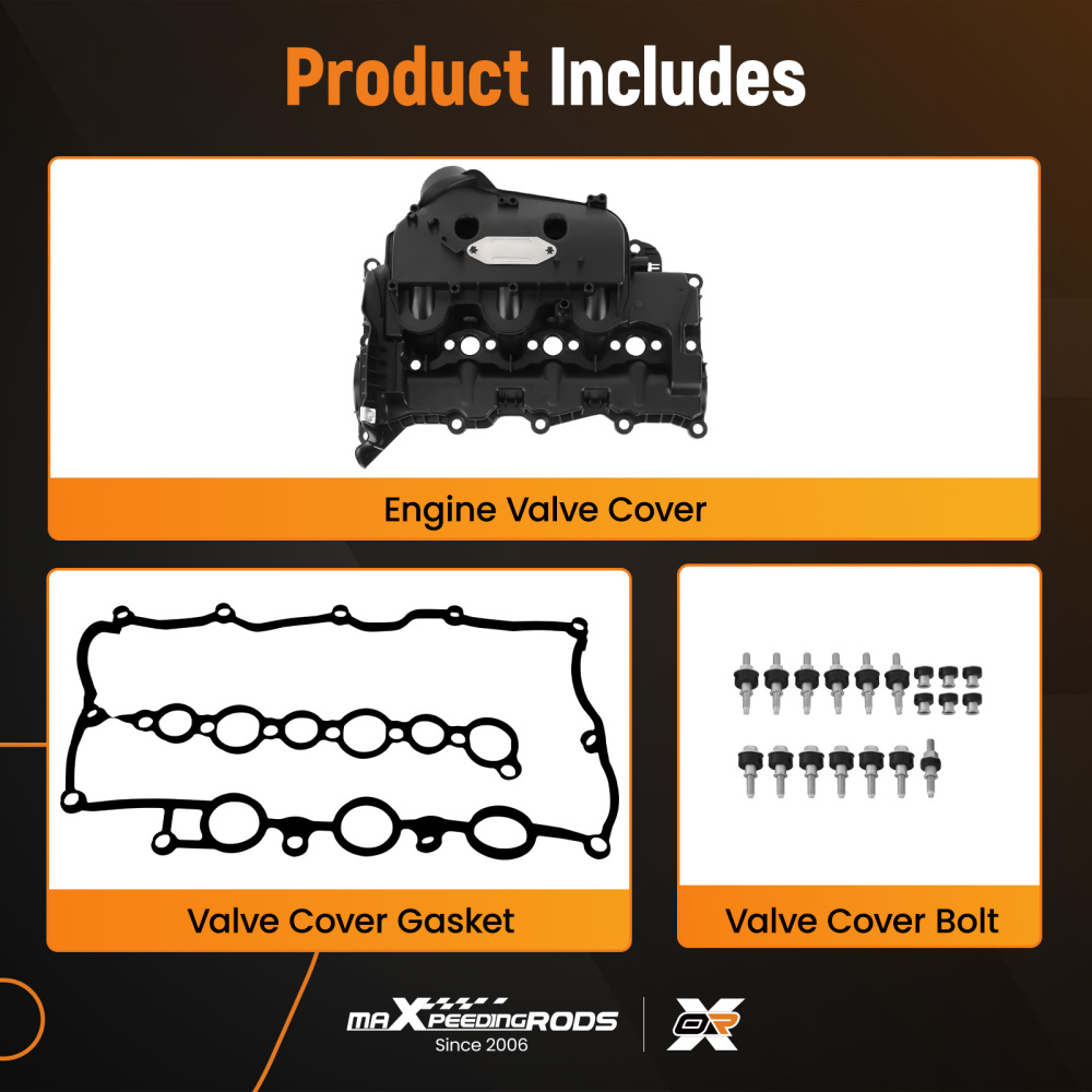 2012 - 2018 compatible for LandRover RangeRover Mk4 3.0L LR057379 LH Inlet Manifold Cam Cover