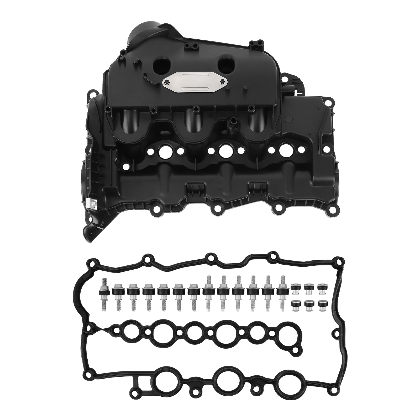 LH Left Inlet Manifold D Rocker Cover compatible for RANGE ROVER SPORT L405 DISCO 4 3.0 New