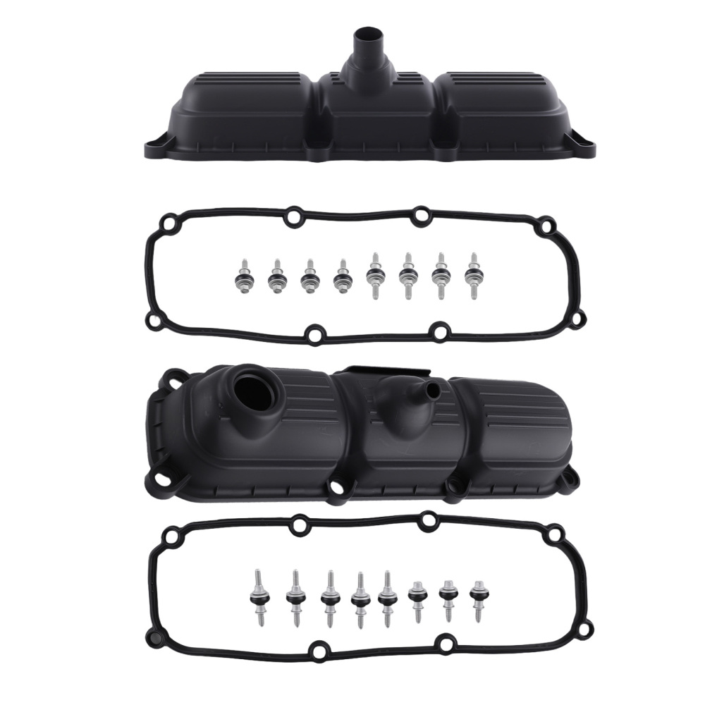 Engine Valve Cover Set w/Gasket compatible for Chrysler TownCountry 3.3L 3.8L 2004-2010