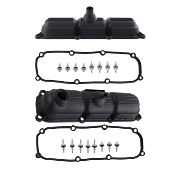 Engine Valve Cover Set w/Gasket compatible for Chrysler TownCountry 3.3L 3.8L 2004-2010