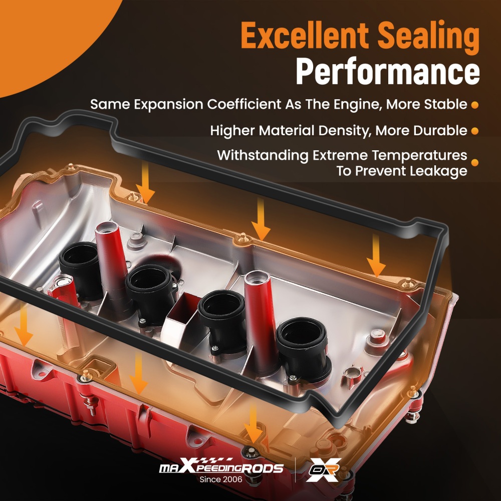 Upgraded Aluminum Valve Cover Set for Mini Cooper S R55 R56 R57 R58 1.6T 11-16