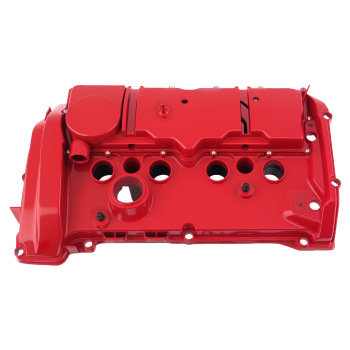 Aluminum Engine Valve Cover compatible for BMW 118i 120i 11127646553 Red N13B16A