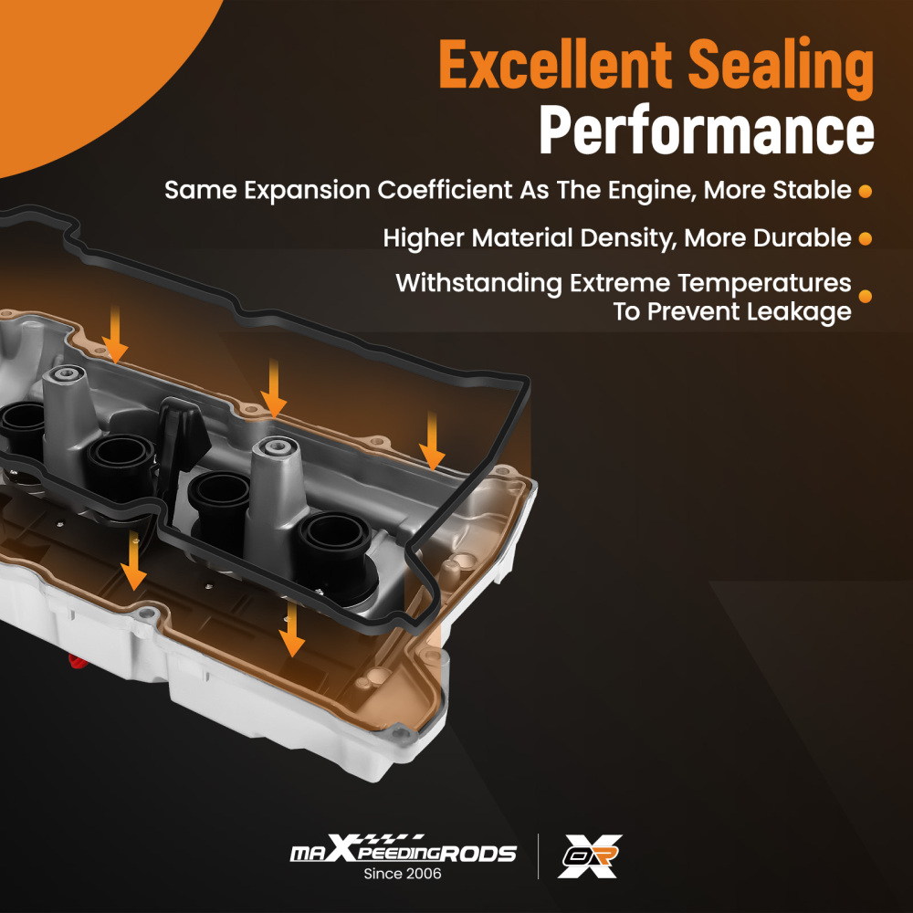 ALUMINUM Valve Cover compatible for Mini Cooper N12 N16 R55 R56 R57 R58 R59 R60 R61 1.6L