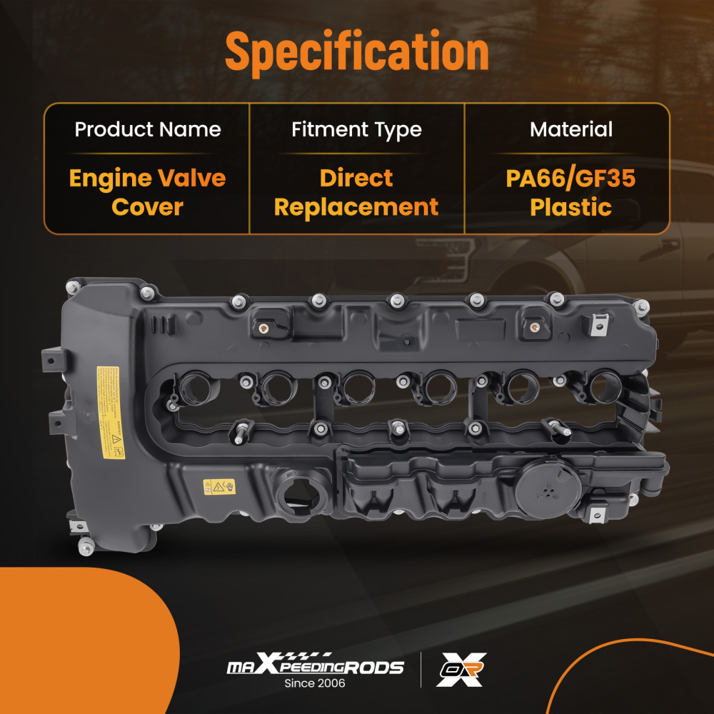 Coperchio della testa del cilindro compatibile per Bmw 3er E90 E91 5er E60 E61 F10 6er E63