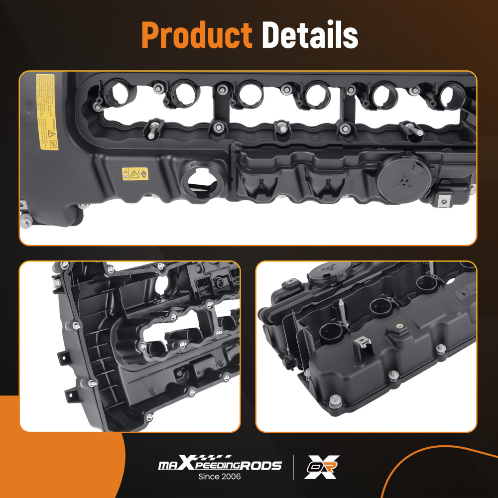 Coperchio della testa del cilindro compatibile per Bmw 3er E90 E91 5er E60 E61 F10 6er E63