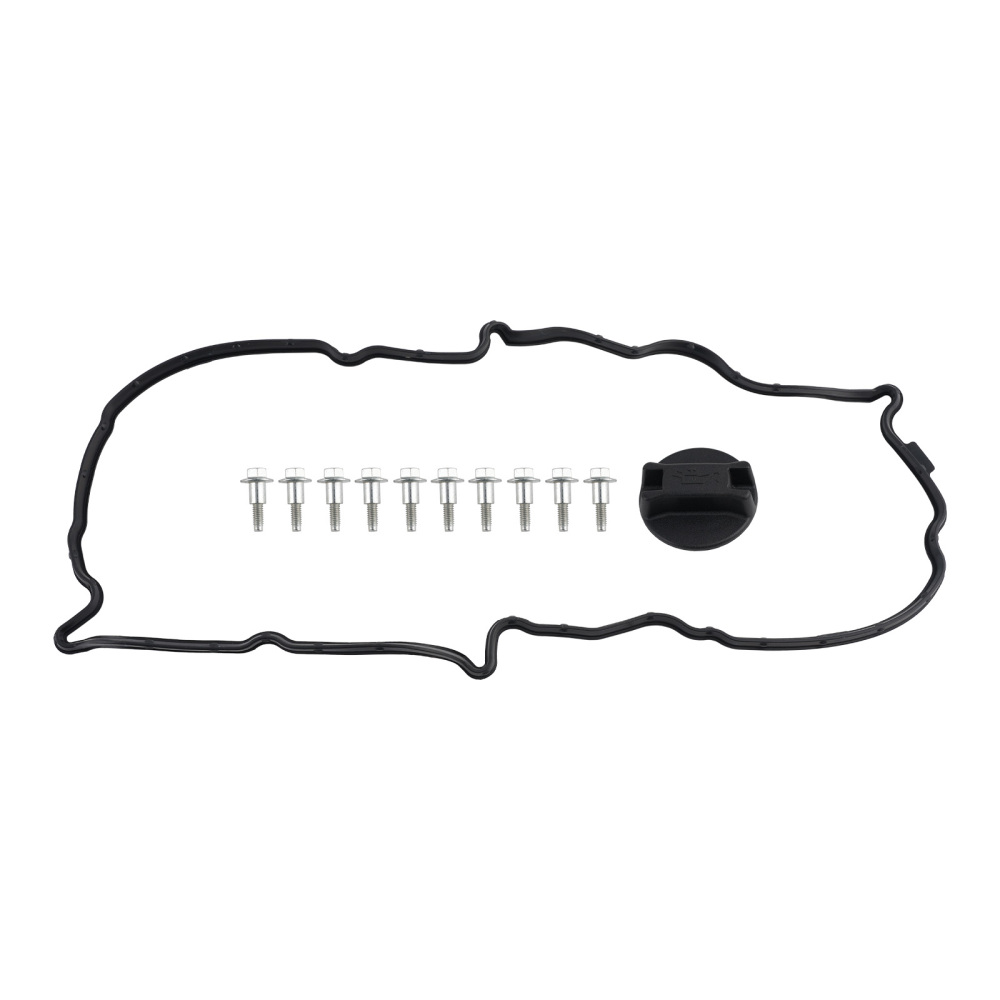 Valve Cover w/ GasketOil Cap Kit compatible for Nissan Rogue 2017-2020 Altima 2018 2.5L