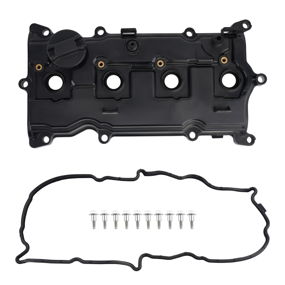 Valve Cover w/ GasketOil Cap Kit compatible for Nissan Rogue 2017-2020 Altima 2018 2.5L