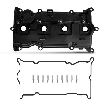 Valve Cover w/ GasketOil Cap Kit compatible for Nissan Rogue 2017-2020 Altima 2018 2.5L