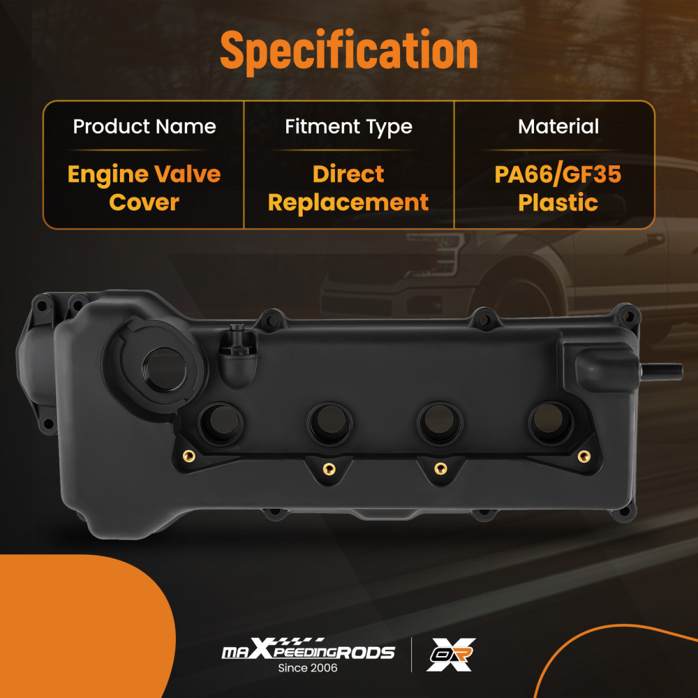 Valve Cover w/Gasket Kit compatible for Nissan Sentra GXE XE CA 1.8L 2000-2002 13264-4Z011