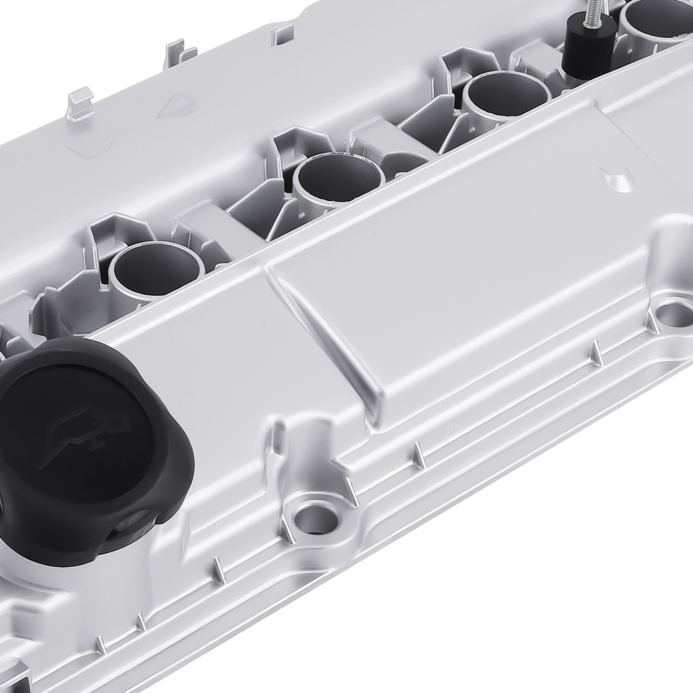 Aluminum Engine Valve Cover + Gasket compatible for BMW M54 E46 325Ci 325i 330i 525i X3 X5