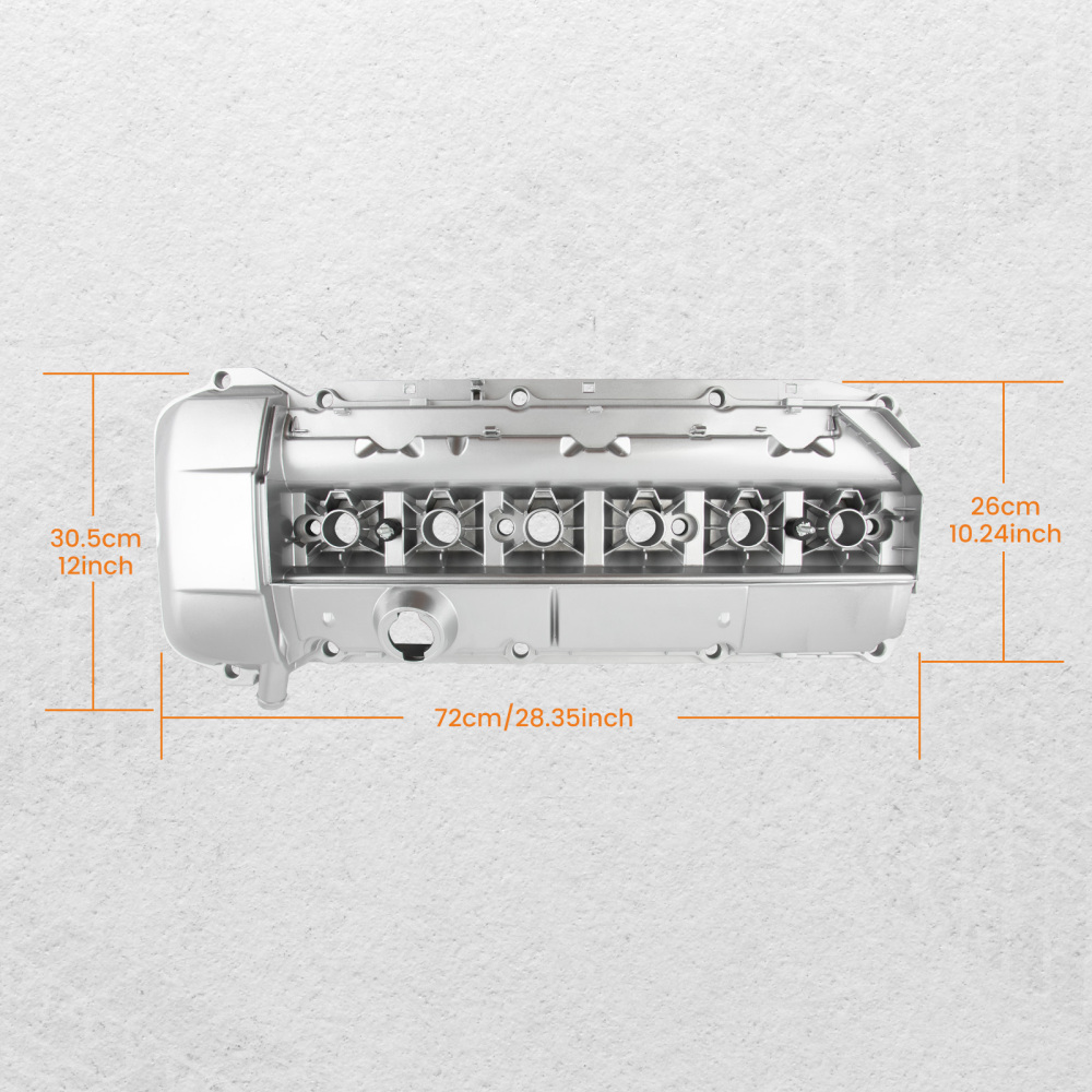 Aluminum Engine Valve Cover w/ GasketBolts compatible for BMW 325Ci 325i 330i 525i X3 X5