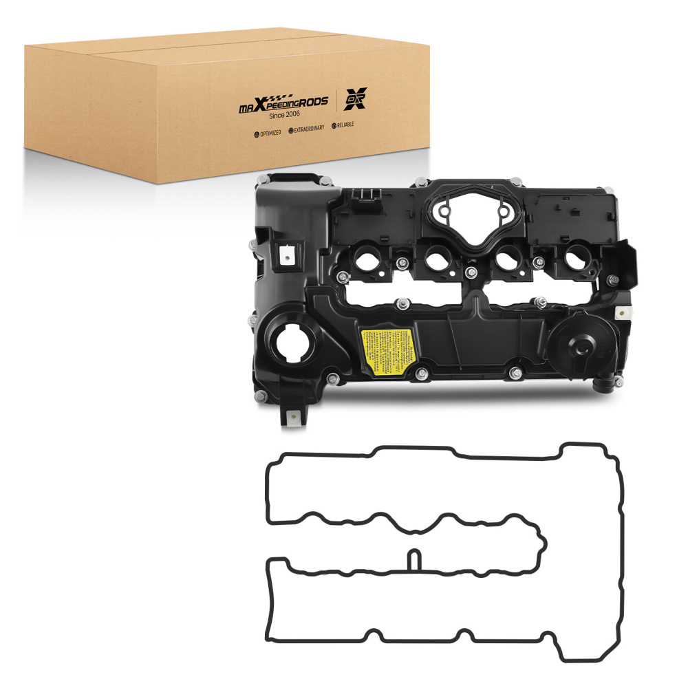 Coperchio valvola con guarnizione compatibile per BMW N43 1 3 5 E82 E87 E90 E91 11127553626