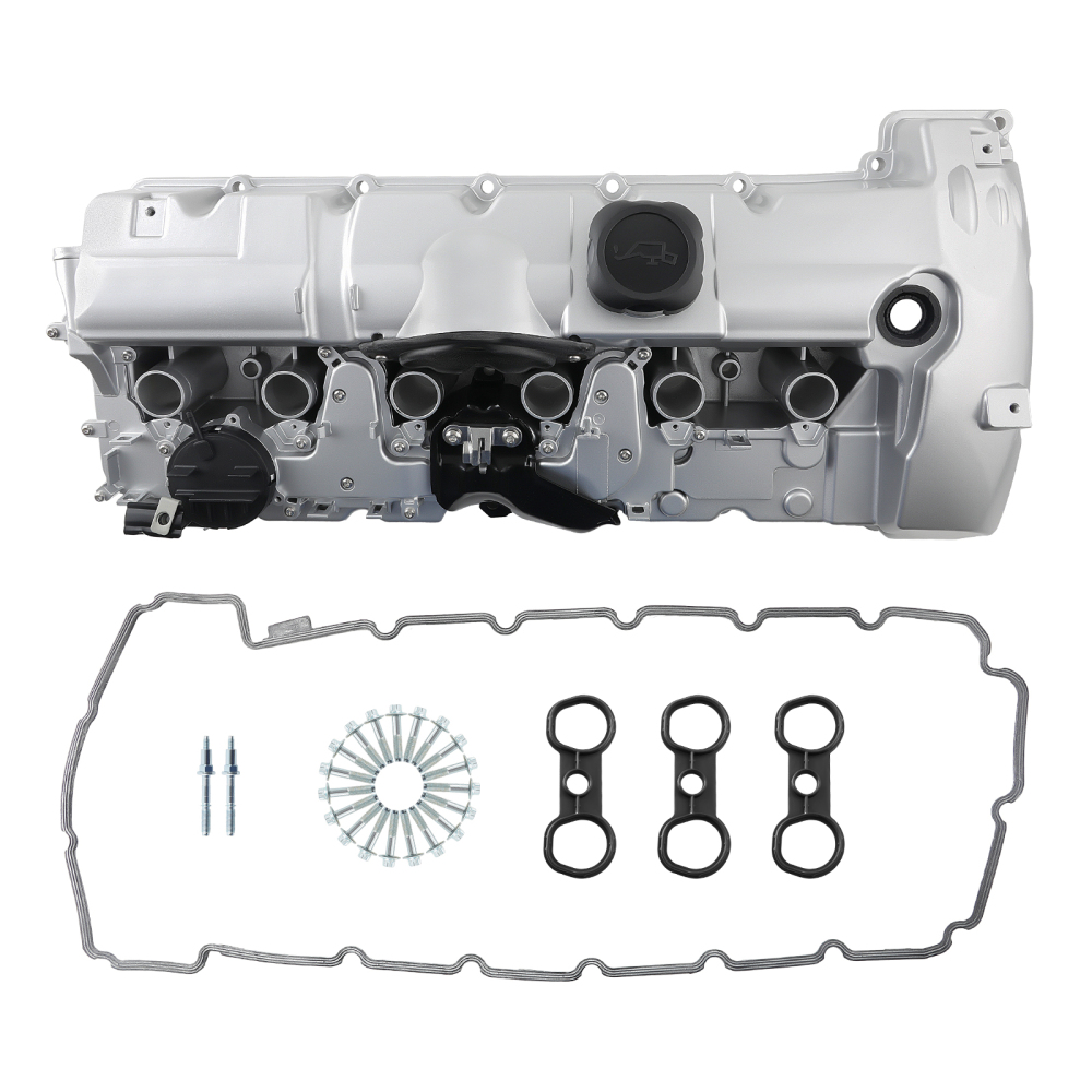 Aluminum Valve Covers compatible for BMW E82 E90 E70 Z4 X3 X5 328i 528i N52 11127552281