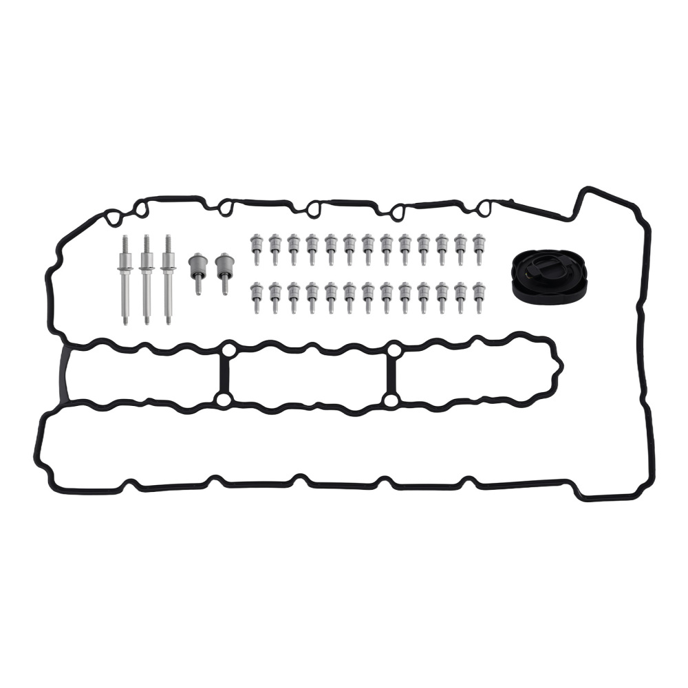 Couvercle de chambre de soupape compatible pour BMW n57 3er E90 e91 E93 5er F10 7er@XBJ6