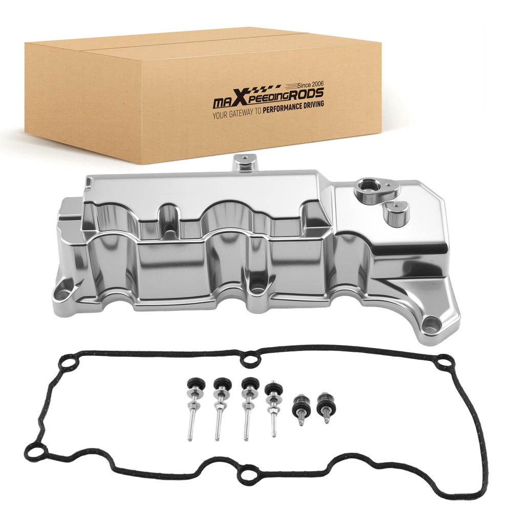 Aluminum Engine Valve Cover compatible for Ford Explorer 4.0L 2002-2010 4L5Z-6582-FA