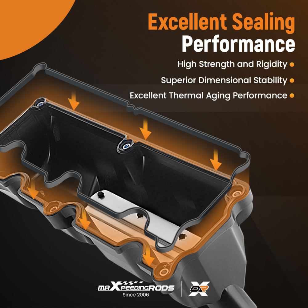 Engine Valve Cover LHRH compatible for Ford Explorer Ranger Mountaineer 4.0L 2006-2011