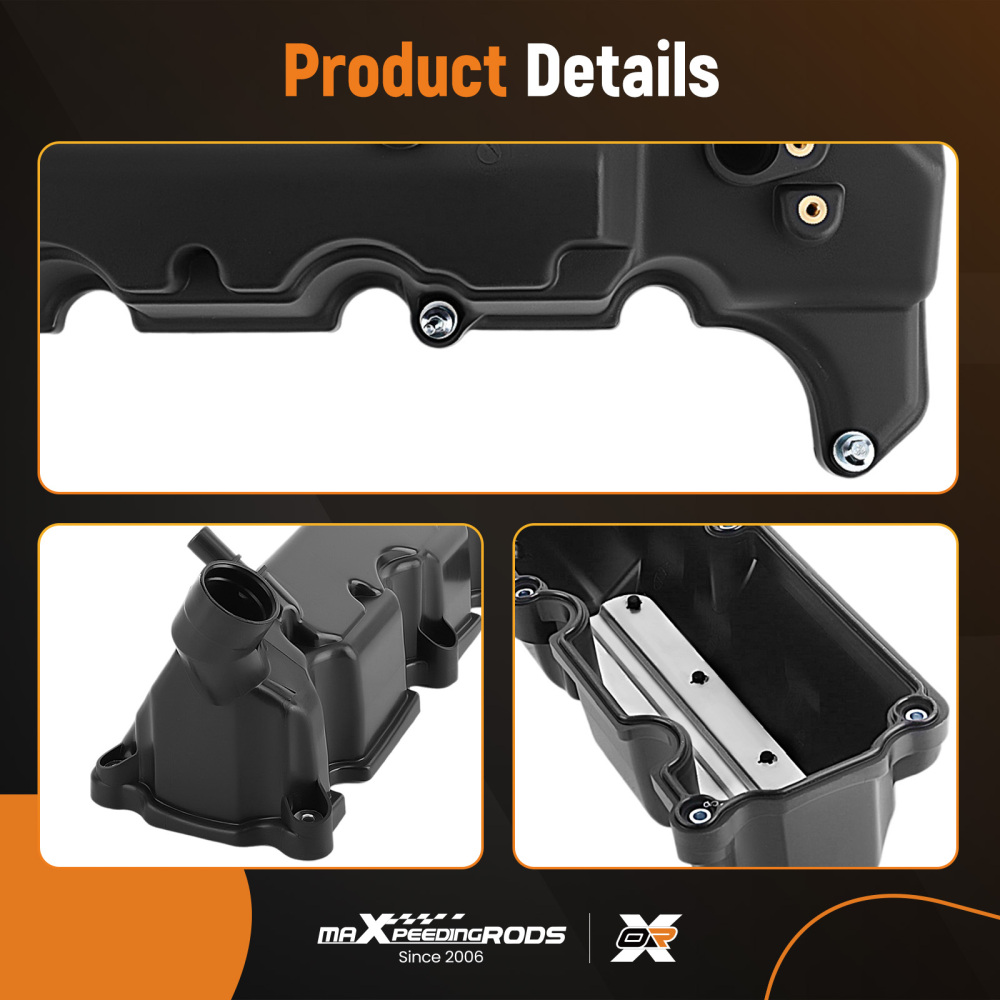 Engine Valve Cover LHRH compatible for Ford Explorer Ranger Mountaineer 4.0L 2006-2011
