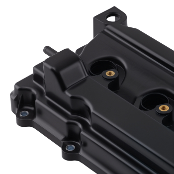 Black Engine Valve Cover compatible for Mitsubishi Mirage 1.2L 2014-2024 1035B156 73Cu